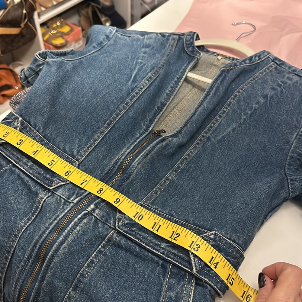 Free People Blue Denim Dress - Picture 8 of 8